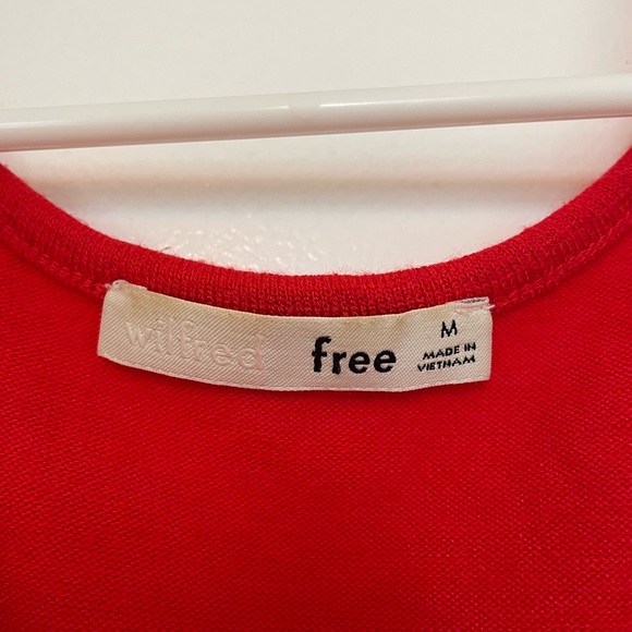 WILFRED Cropped Tie-Front Tank Top - Picture 2 of 3